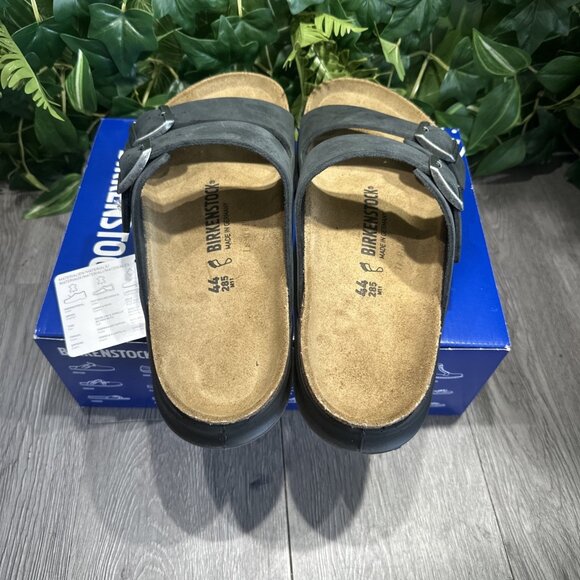 Birkenstock Arizona CT Mens Sandals  Size 44 Black NEW in box with tag main image 3